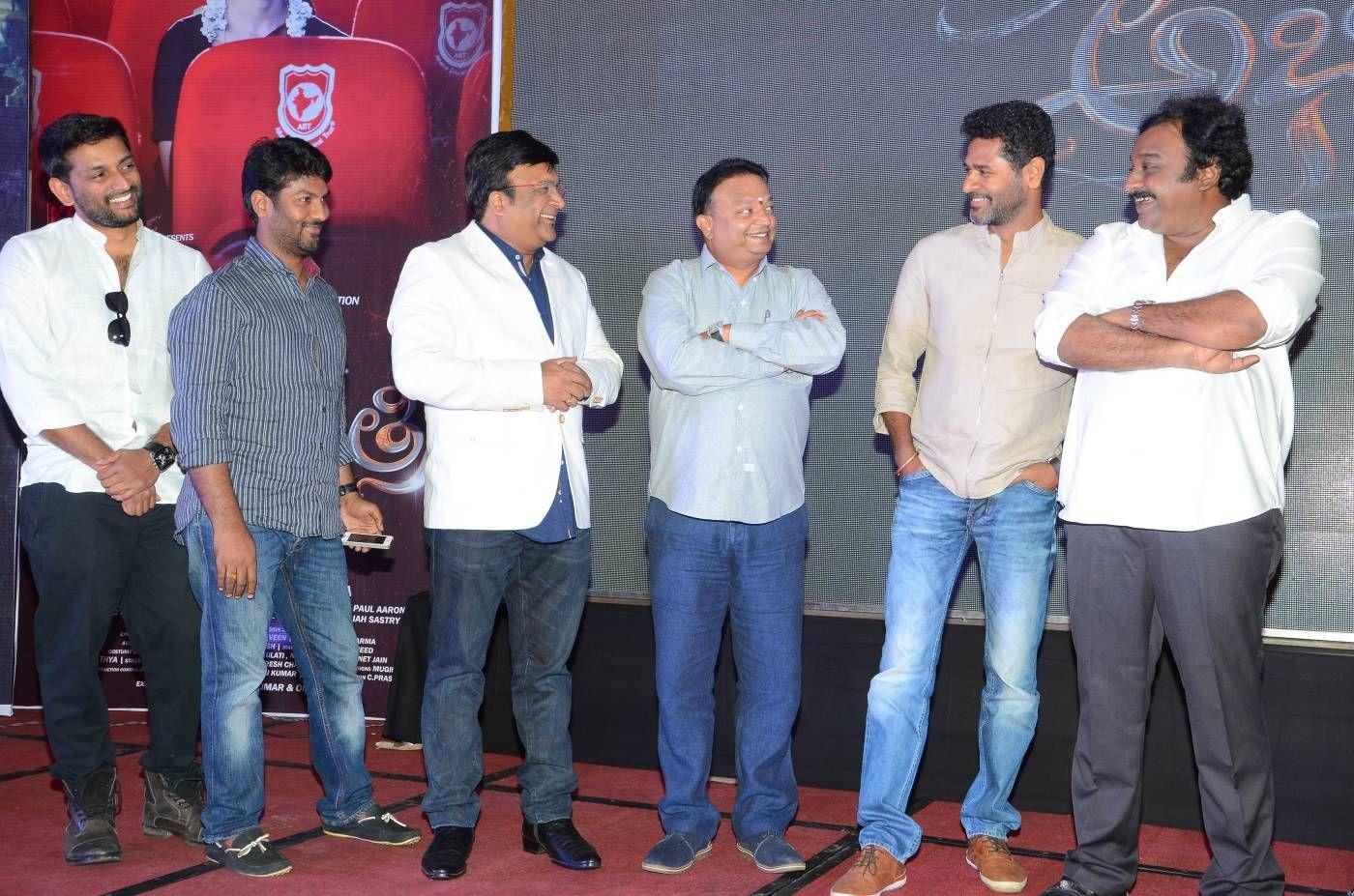 Abhinetri Movie First Look Launch Photos