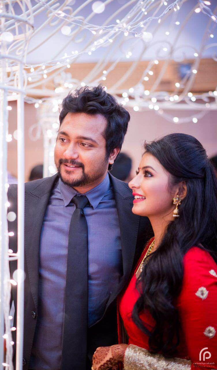 Actor Bobby Simha Actress Reshmi Reception Photos
