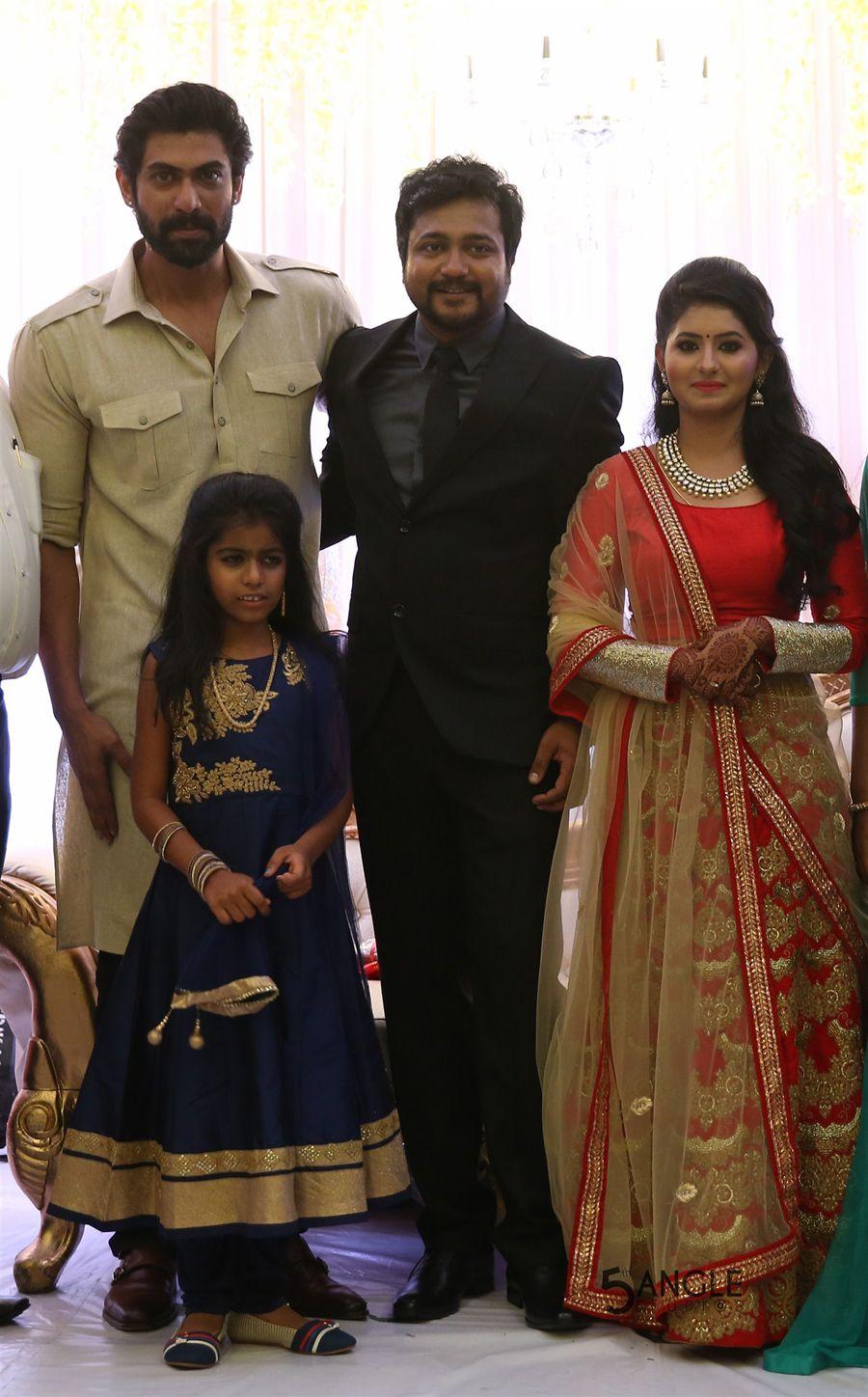 Actor Bobby Simha Actress Reshmi Reception Photos