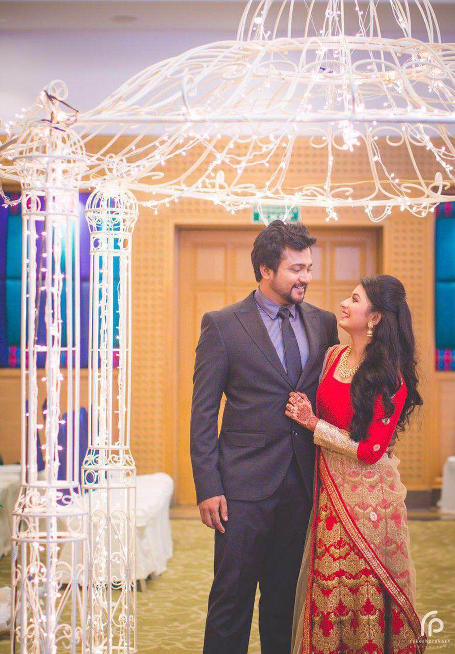 Actor Bobby Simha Actress Reshmi Reception Photos