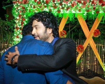 Actor Chandran and VJ Anjana Wedding Reception Photos