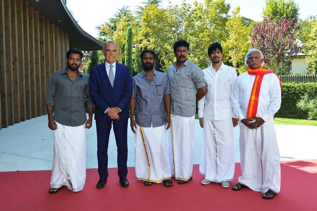 Actor & Director Samuthirakani in Venice Photos