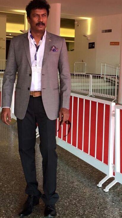 Actor & Director Samuthirakani in Venice Photos