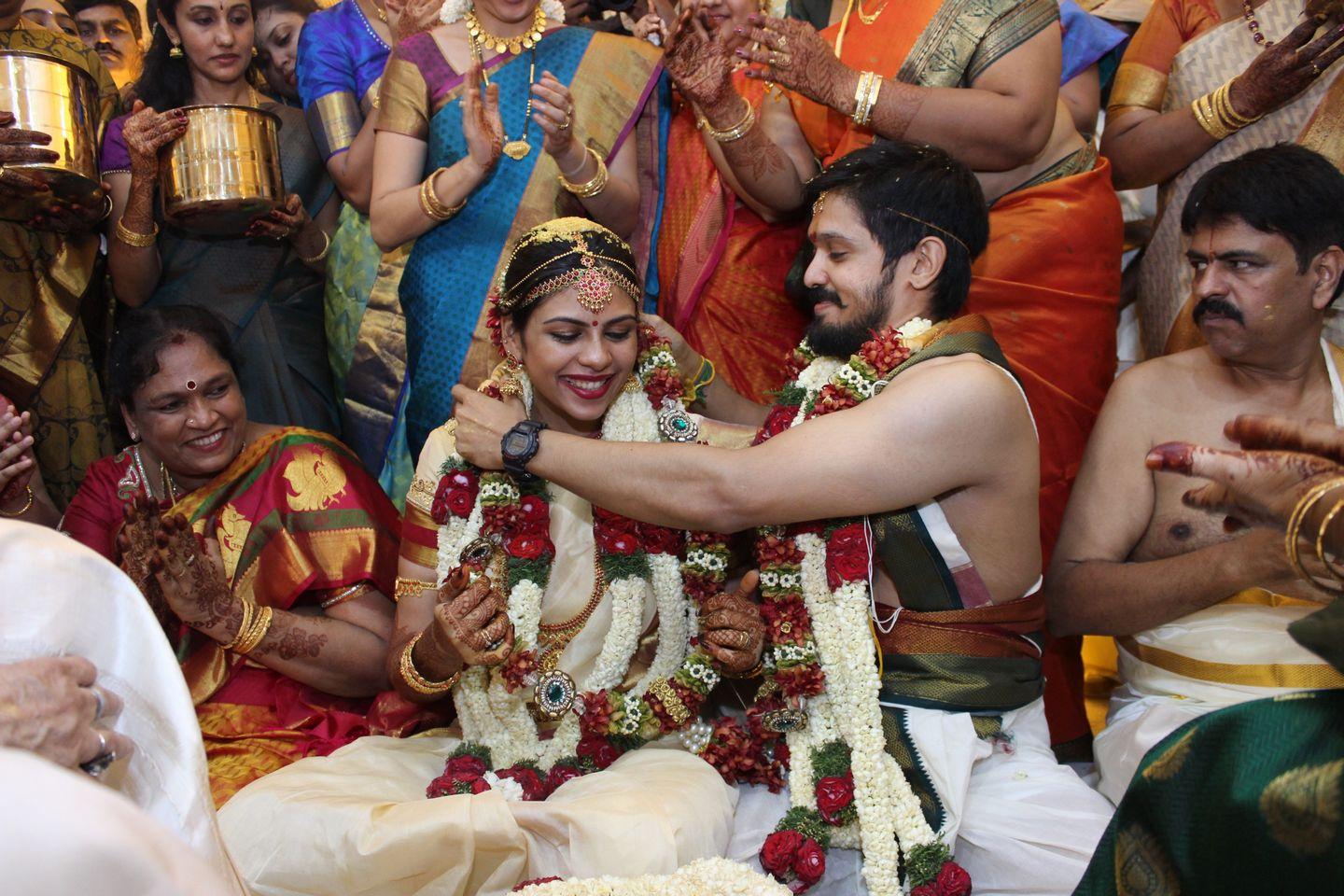 Actor Nakul Sruti Wedding Photos