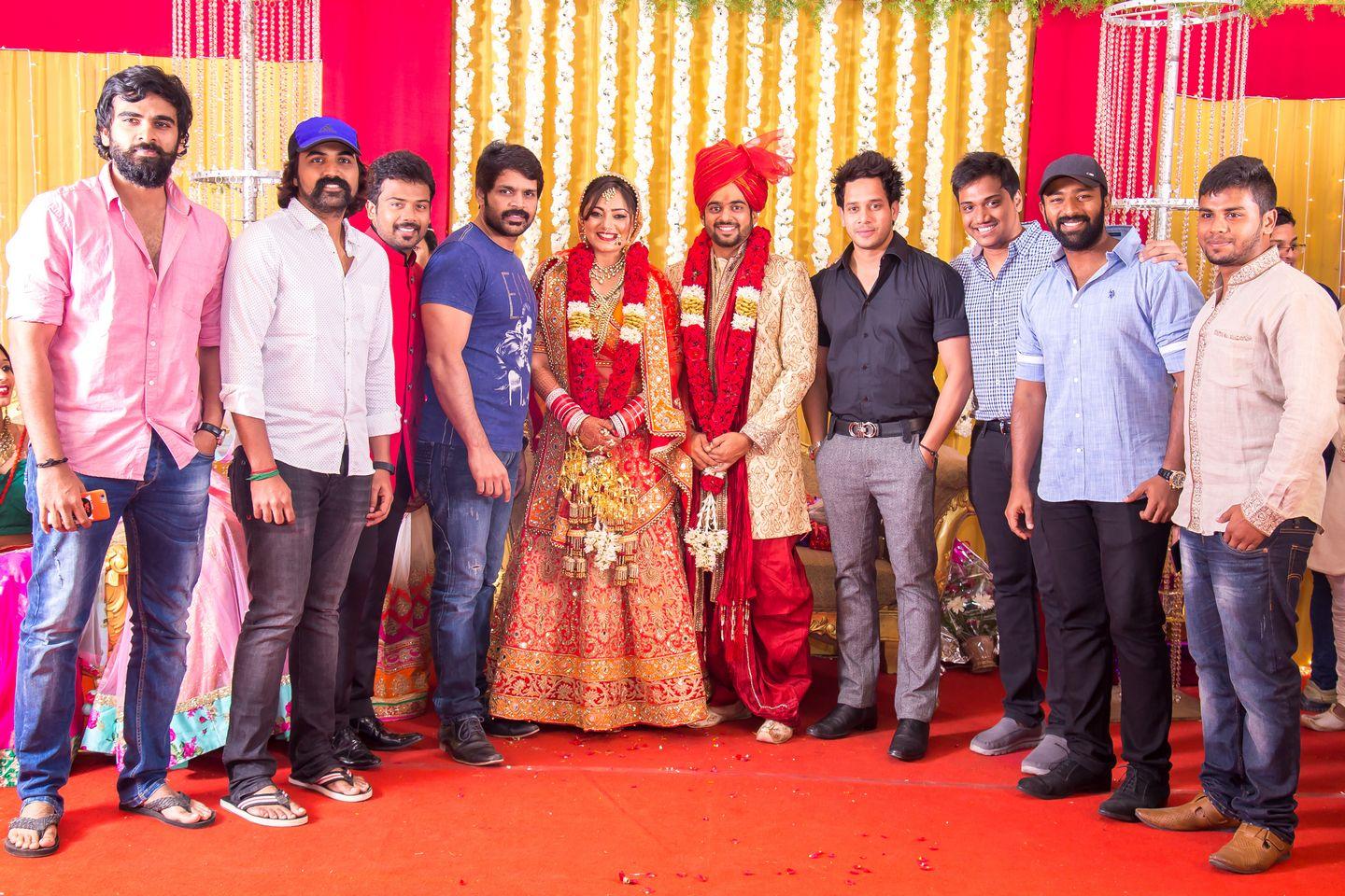 Actor Sharran Kumar wedding pics