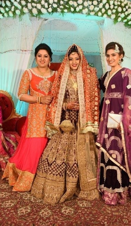 Actress Sana Daughter Wedding Photos