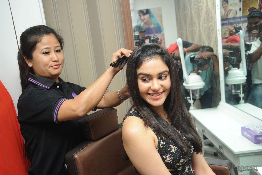 Adah Sharma Launches Naturals Salon