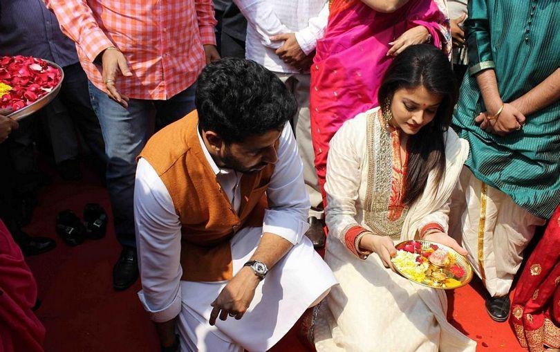  Aishwarya Rai Gudi Padwa Festival Celebrations