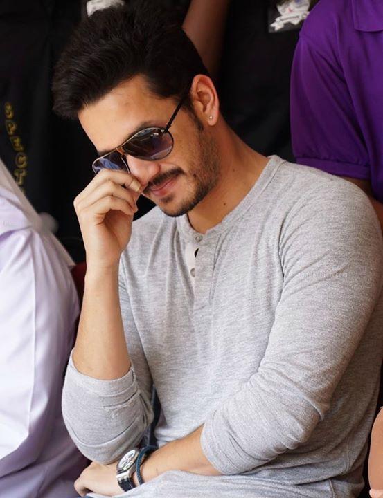 Akhil at the college fest of St. Francis College Photos