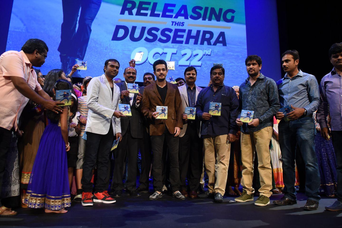 Akhil Audio Launch in Dallas Photos
