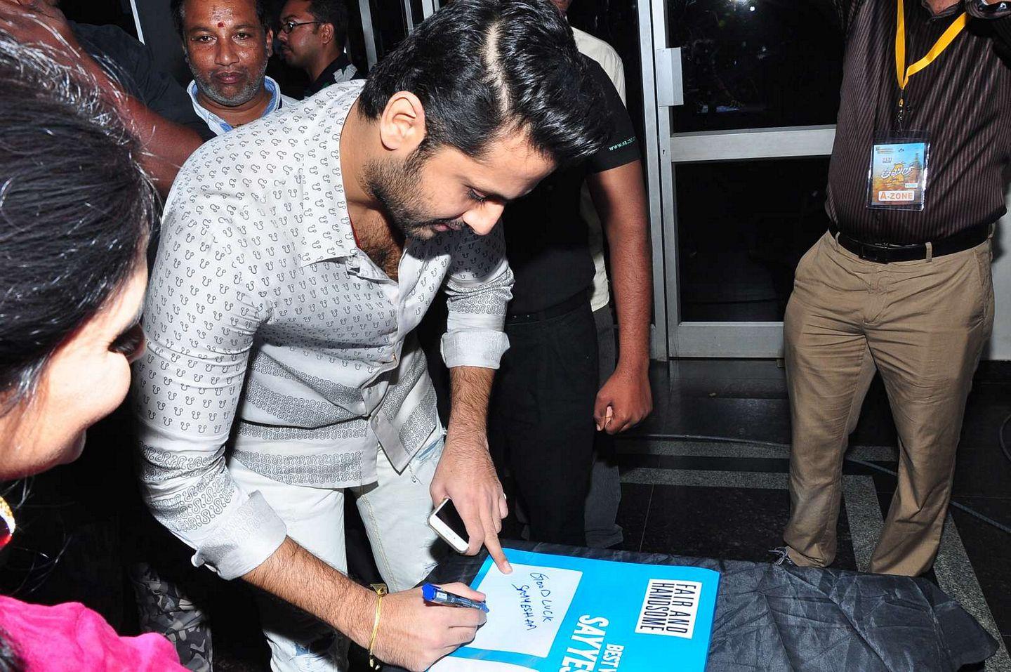 Akhil Audio Launch Photos