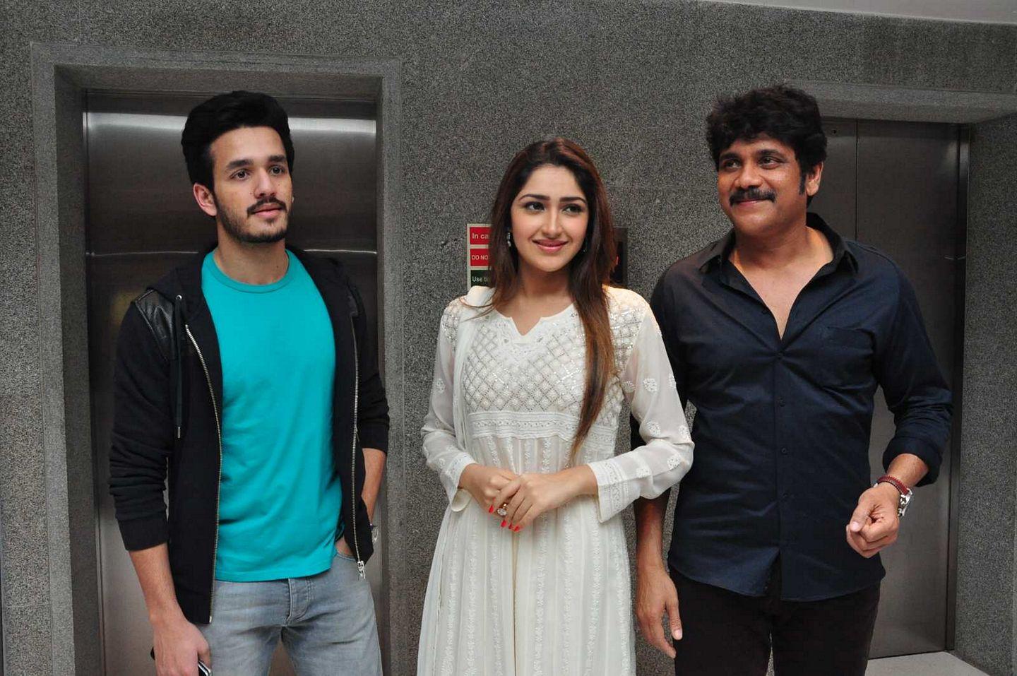 Akhil Movie Success Meet Photos