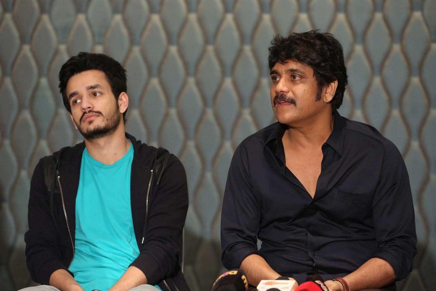 Akhil Movie Success Meet Photos