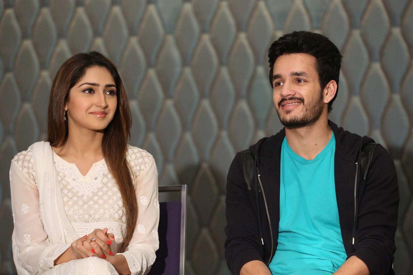 Akhil Movie Success Meet Photos