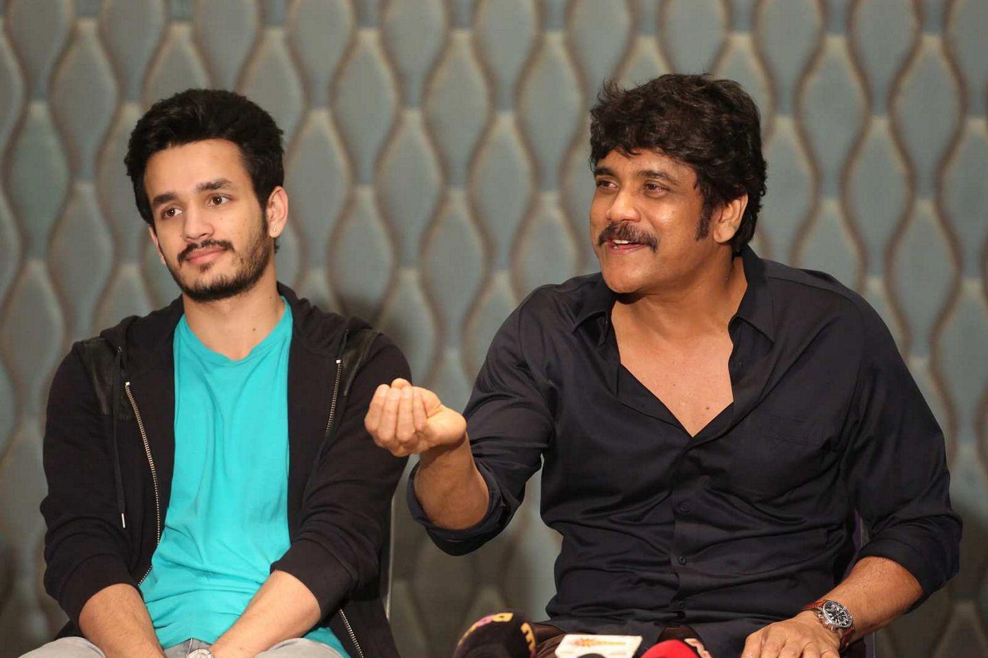 Akhil Movie Success Meet Photos