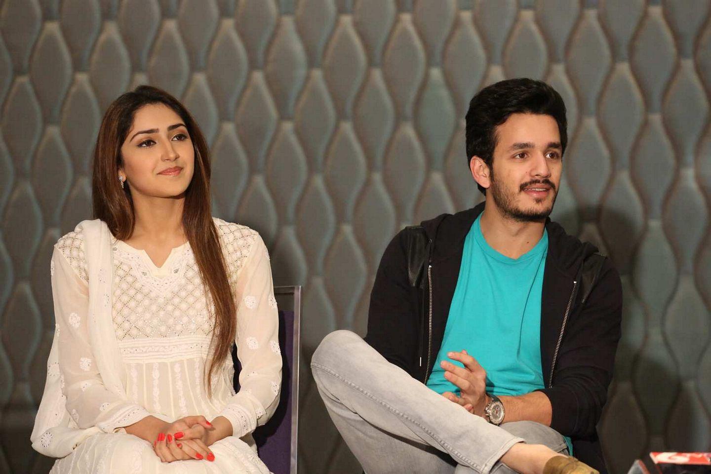 Akhil Movie Success Meet Photos