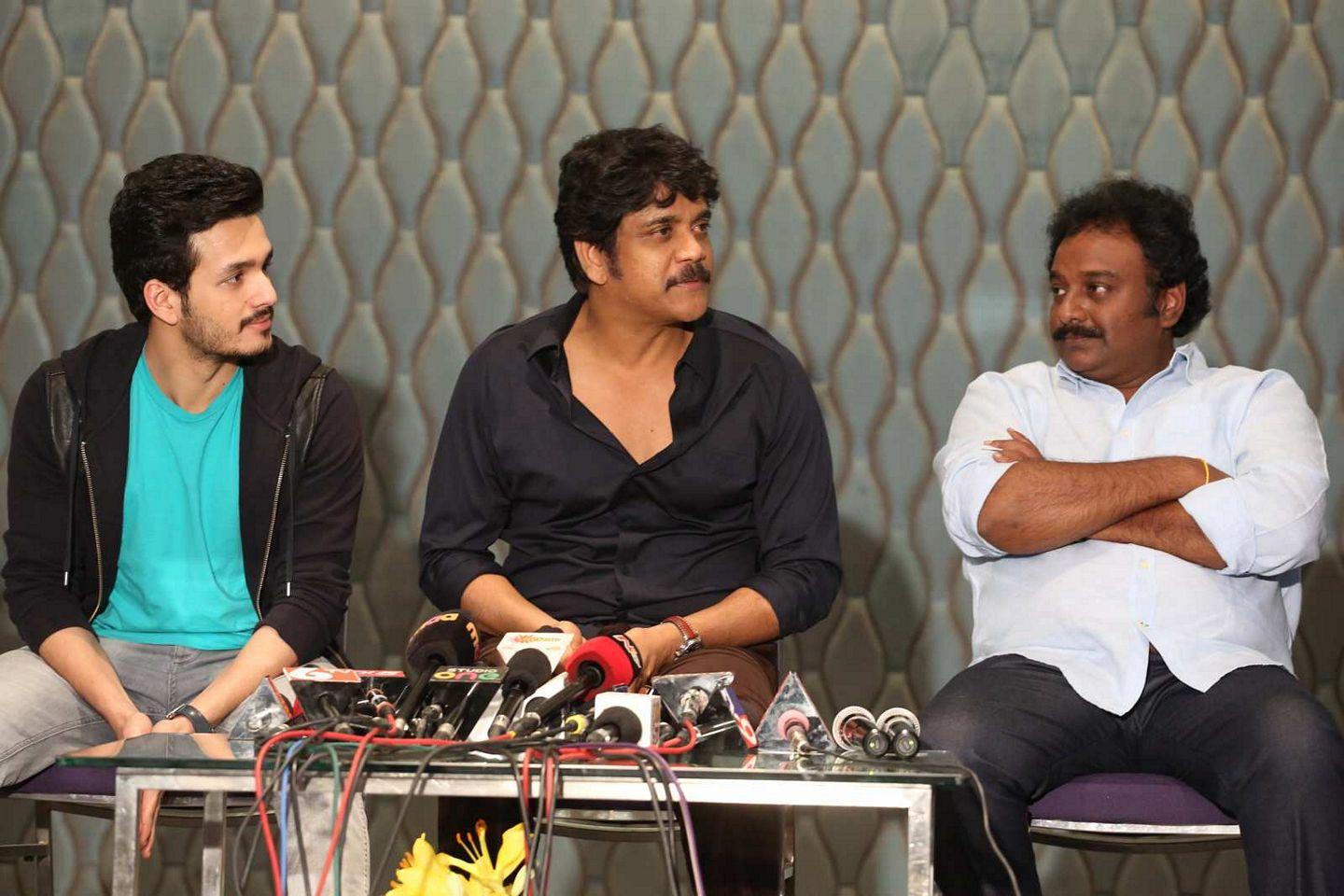 Akhil Movie Success Meet Photos