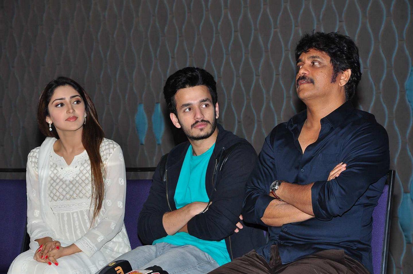 Akhil Movie Success Meet Photos