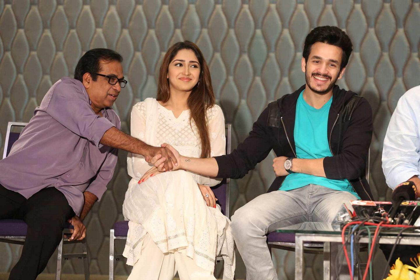 Akhil Movie Success Meet Photos