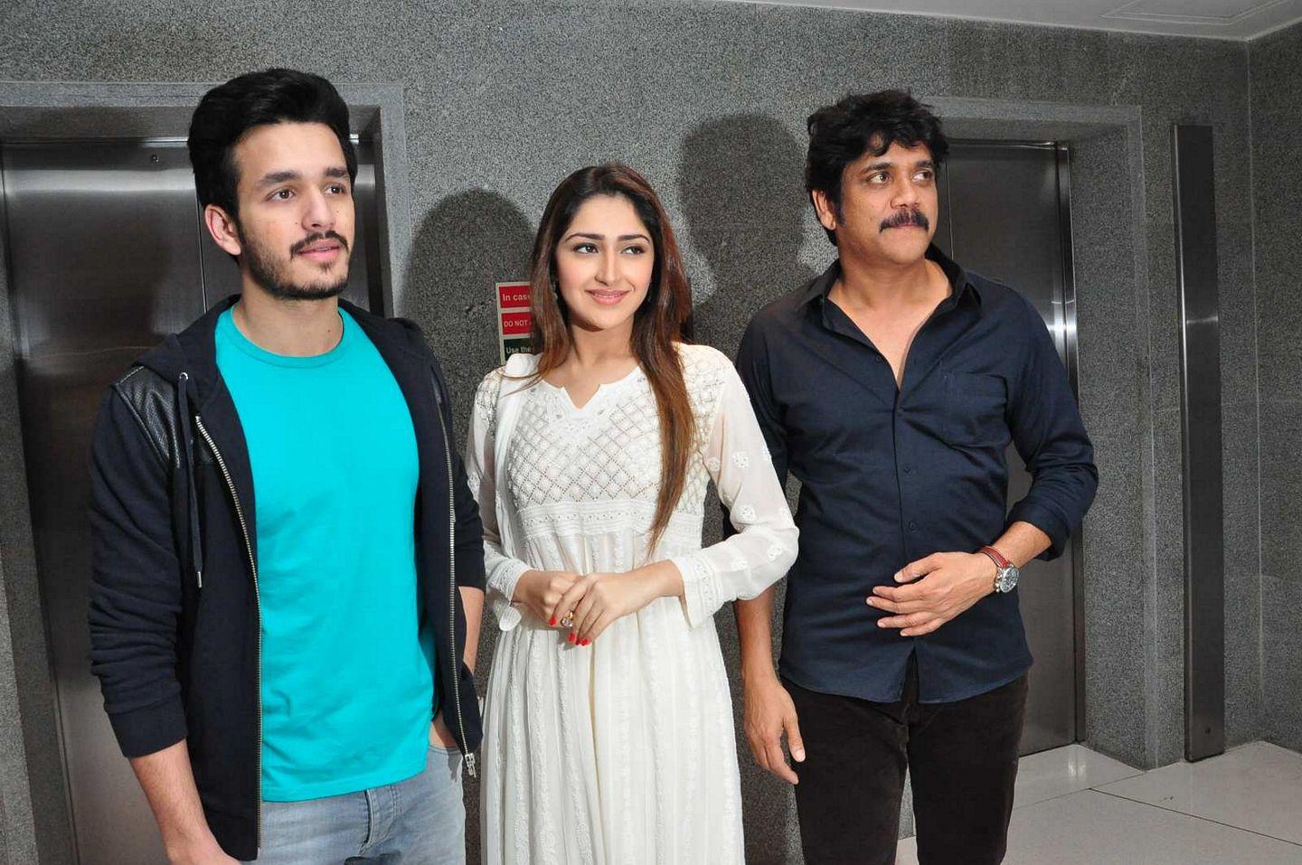 Akhil Movie Success Meet Photos