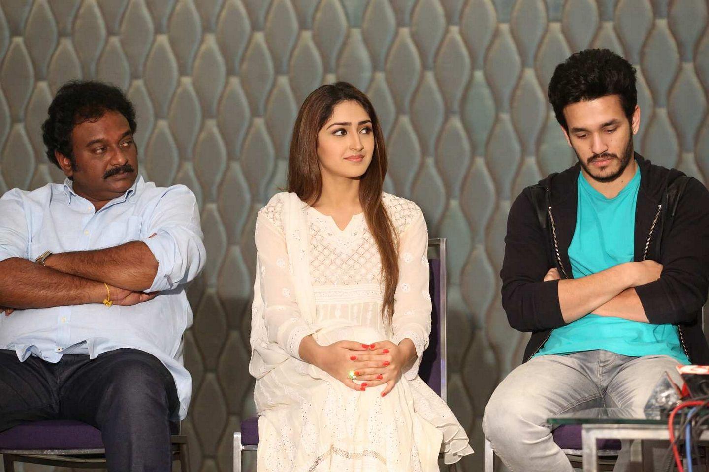 Akhil Movie Success Meet Photos