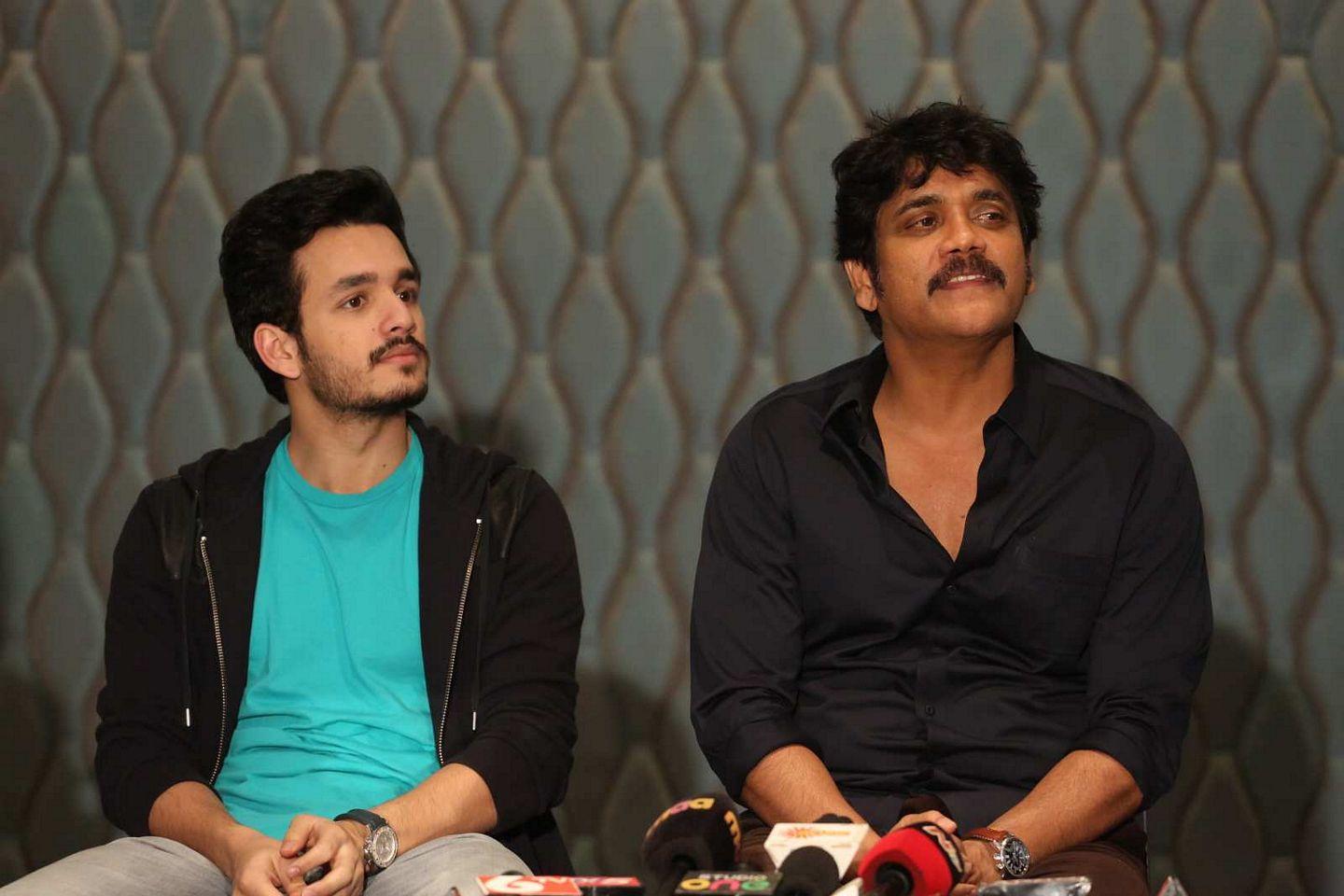 Akhil Movie Success Meet Photos