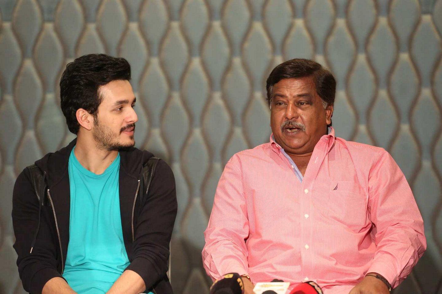 Akhil Movie Success Meet Photos