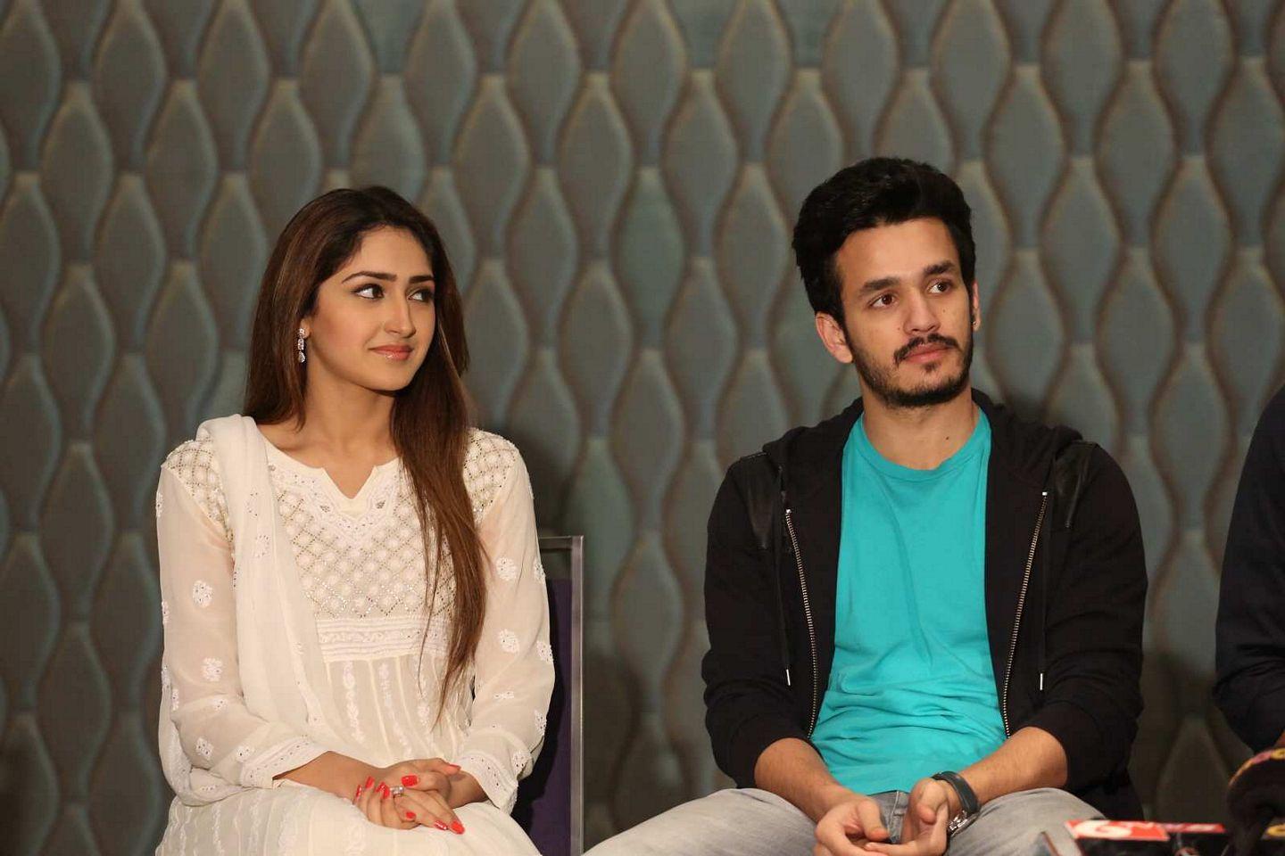 Akhil Movie Success Meet Photos