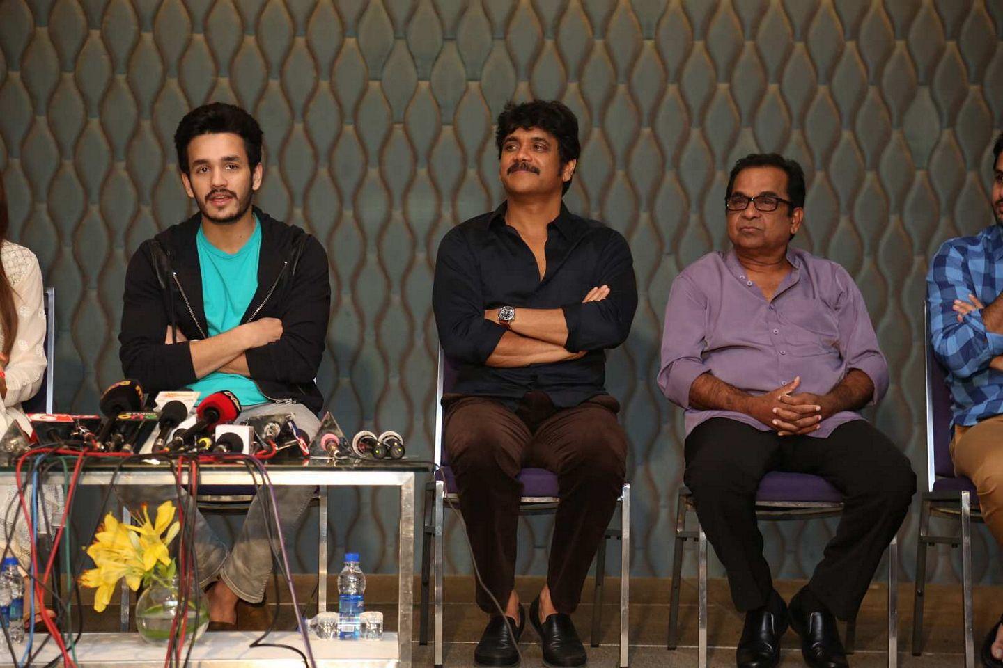 Akhil Movie Success Meet Photos