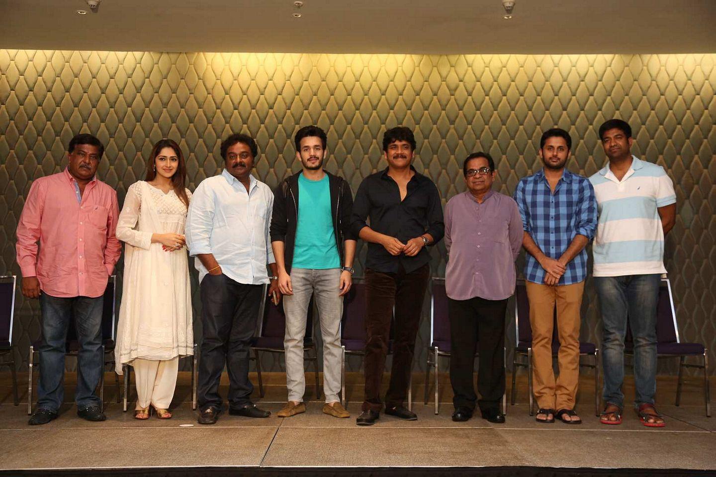 Akhil Movie Success Meet Photos