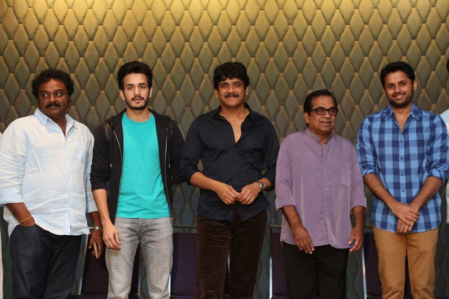 Akhil Movie Success Meet Photos