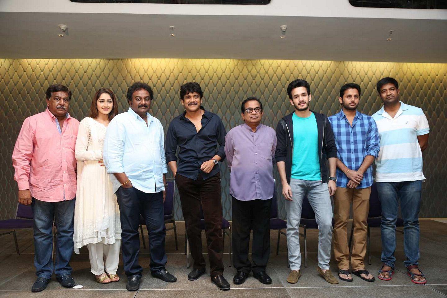 Akhil Movie Success Meet Photos