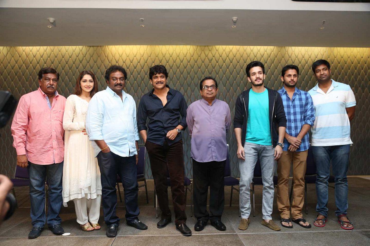 Akhil Movie Success Meet Photos