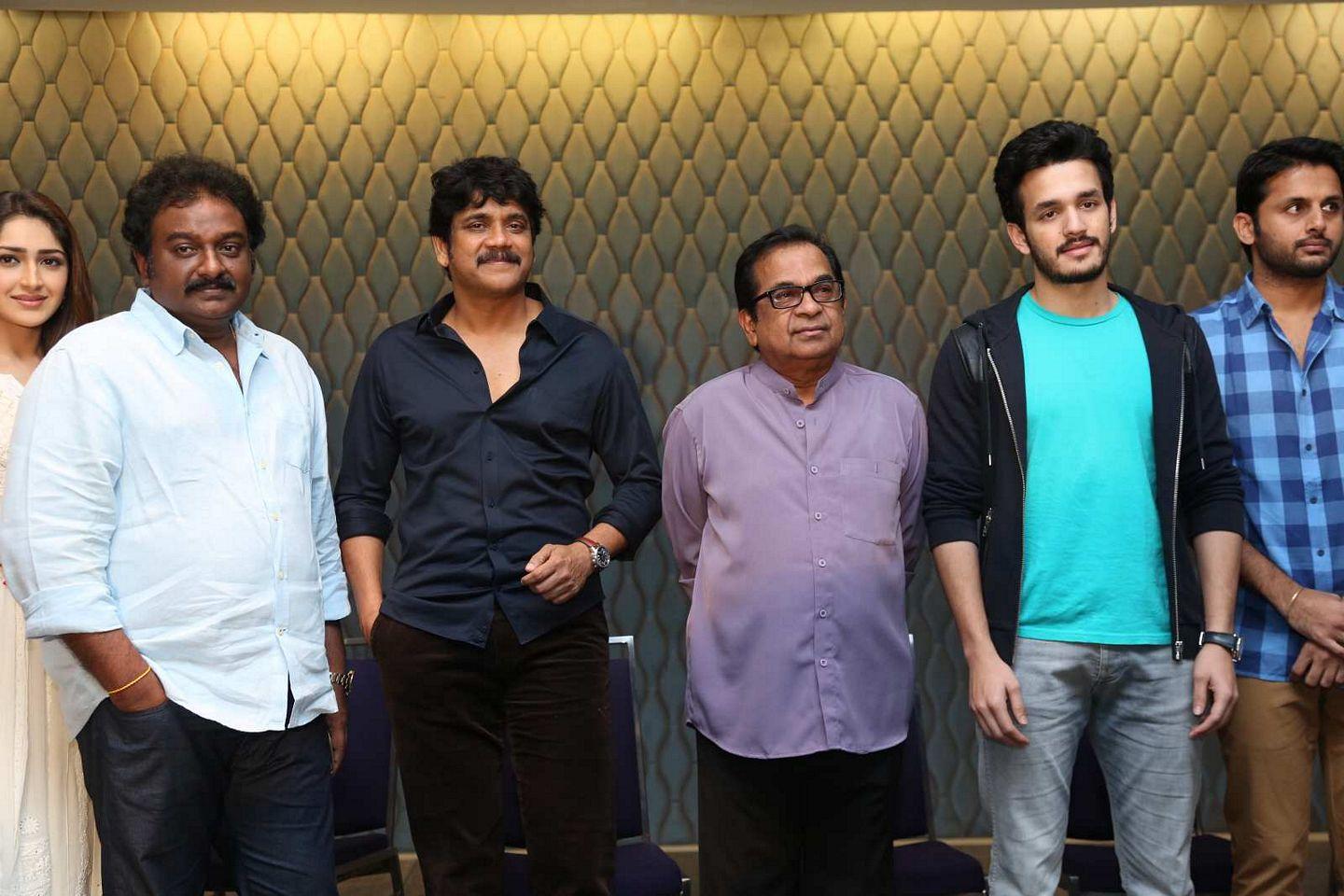 Akhil Movie Success Meet Photos