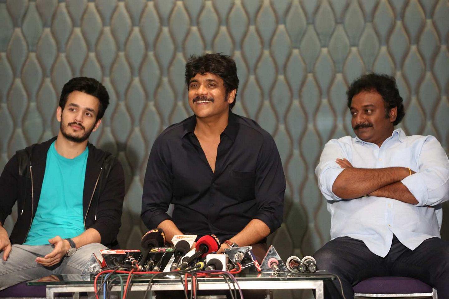 Akhil Movie Success Meet Photos
