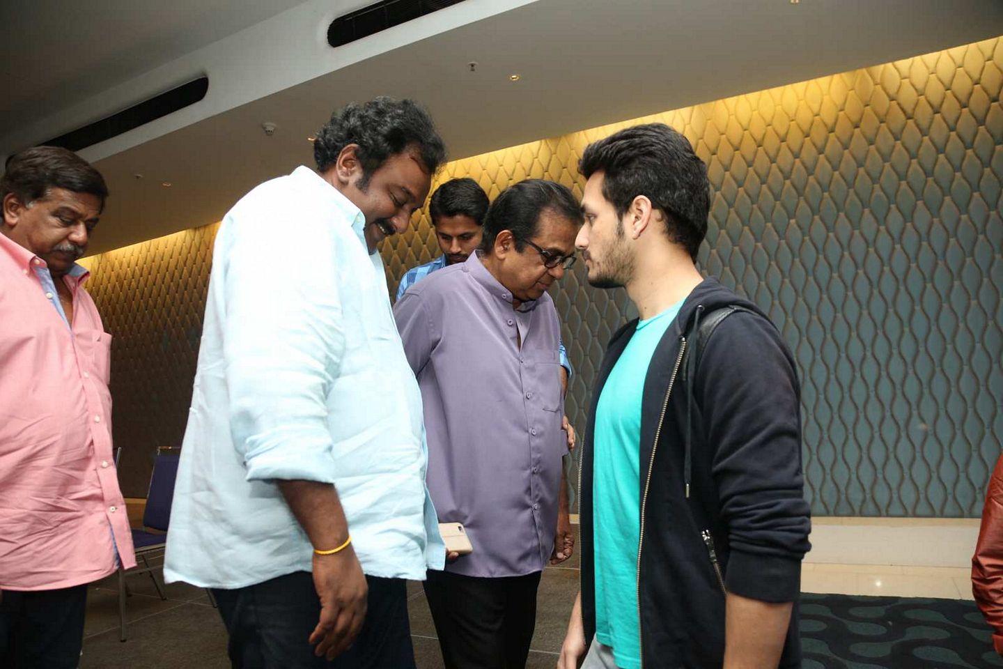 Akhil Movie Success Meet Photos