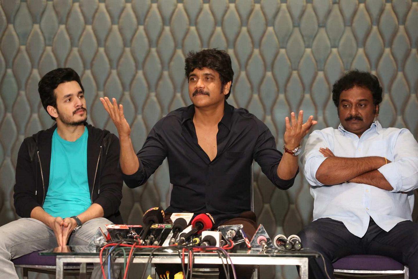 Akhil Movie Success Meet Photos