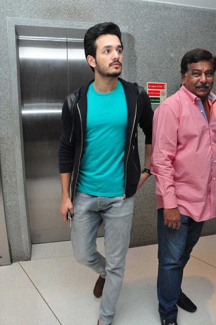 Akhil Movie Success Meet Photos