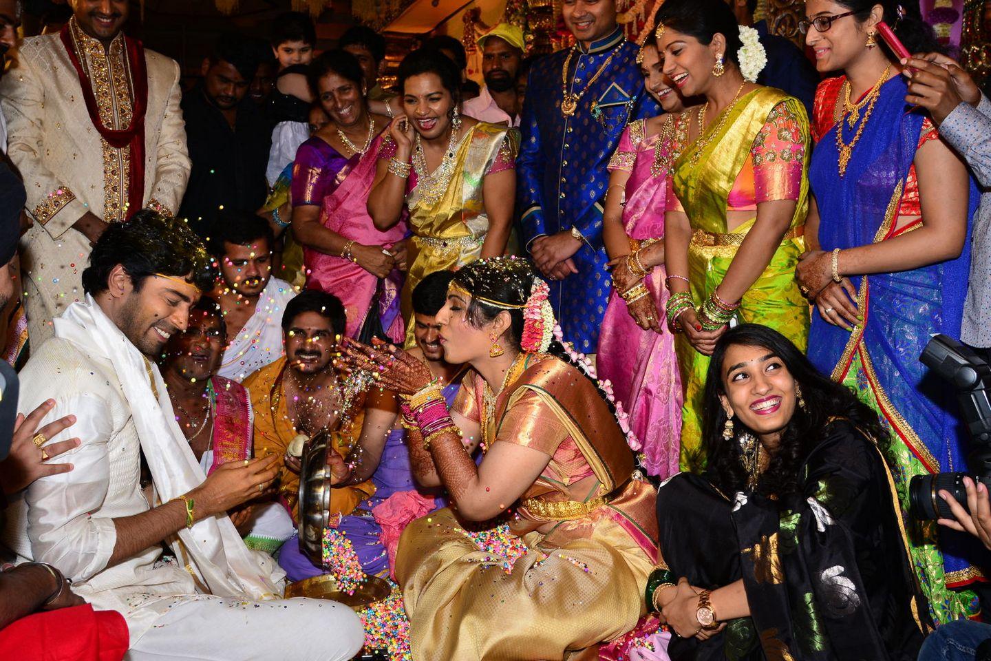 Allari Naresh and Viroopa Marriage Photos