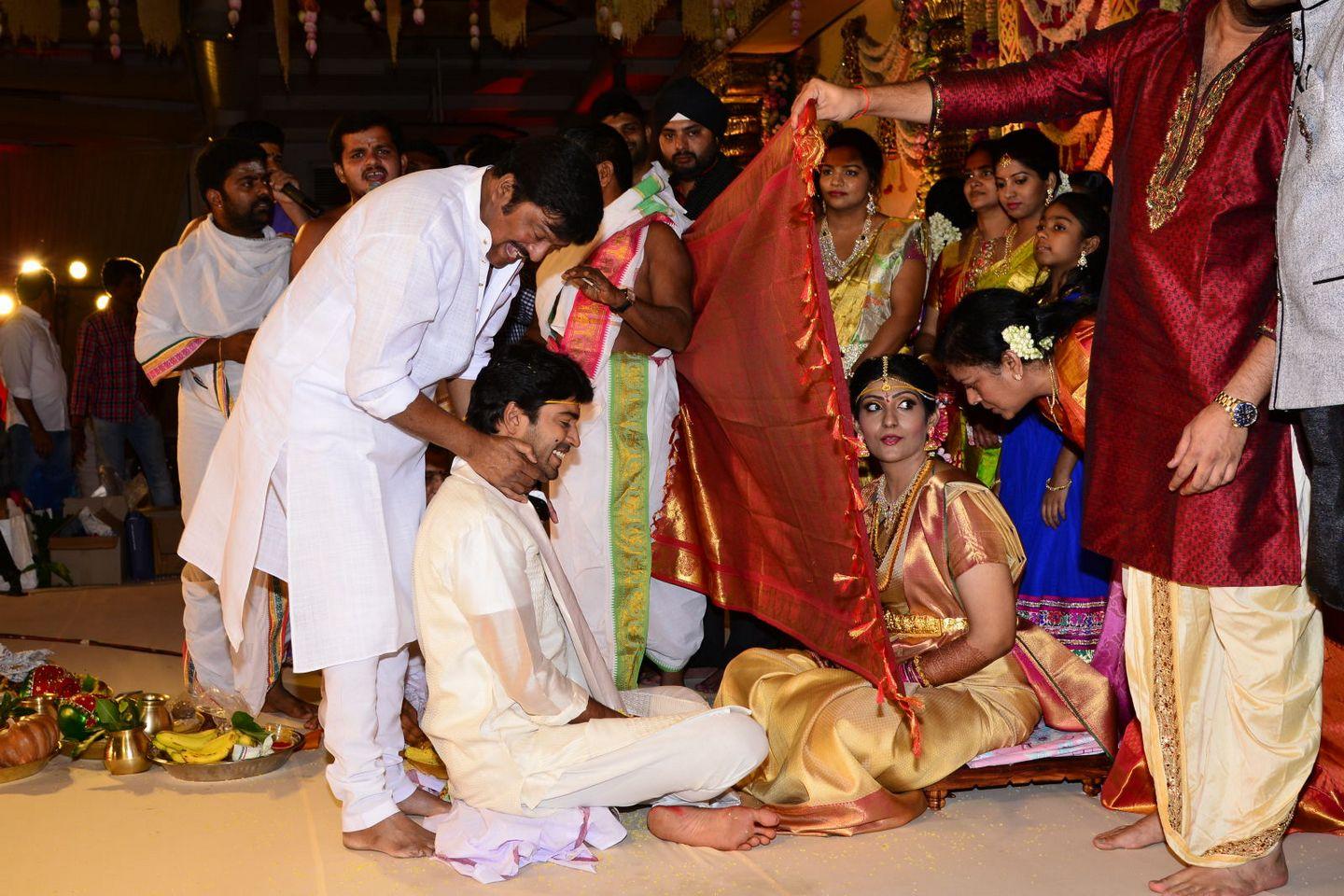 Allari Naresh and Viroopa Marriage Photos