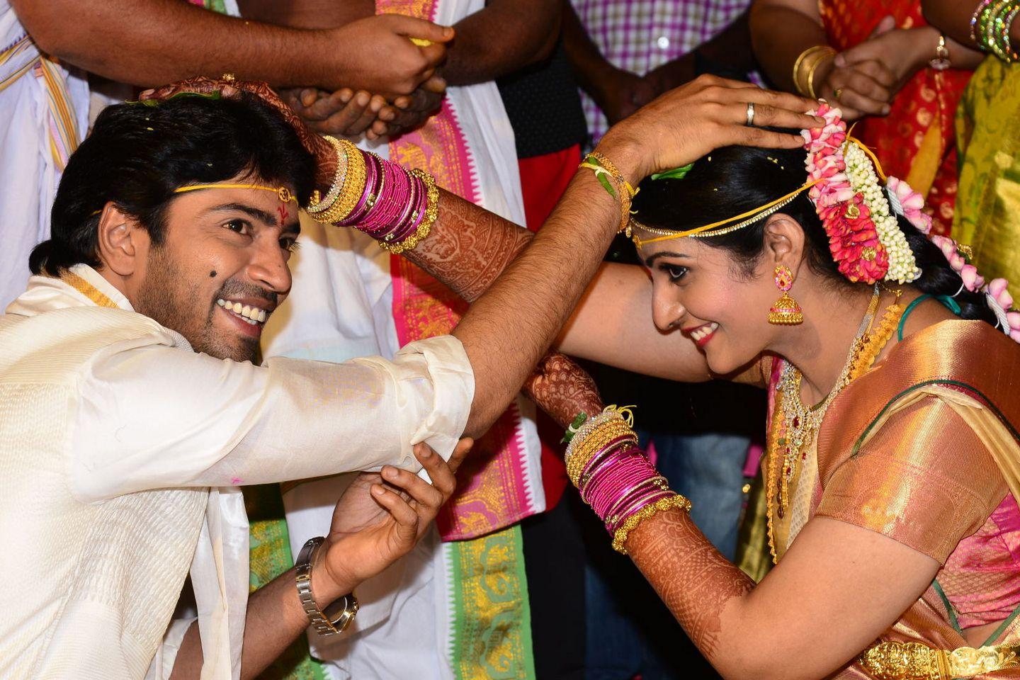 Allari Naresh and Viroopa Marriage Photos