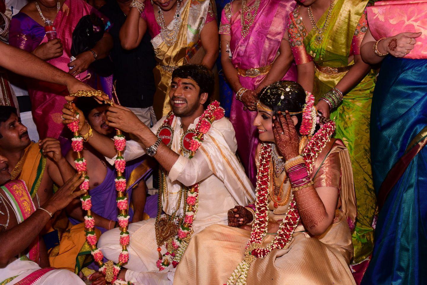 Allari Naresh and Viroopa Marriage Photos