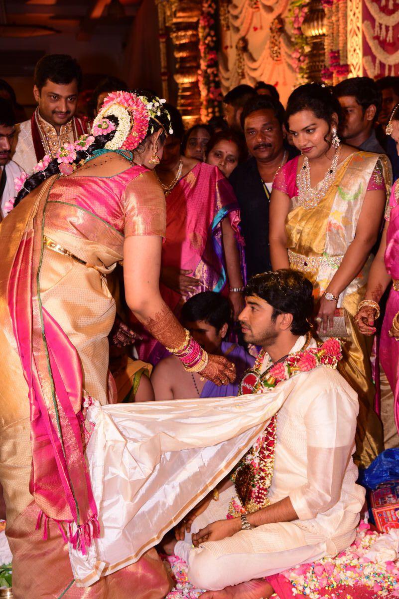 Allari Naresh and Viroopa Marriage Photos