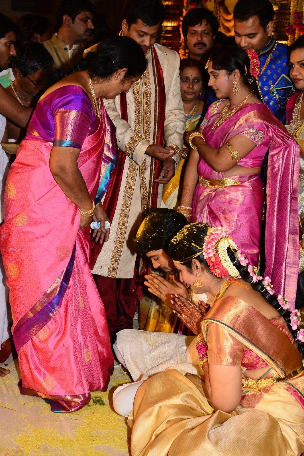 Allari Naresh and Viroopa Marriage Photos