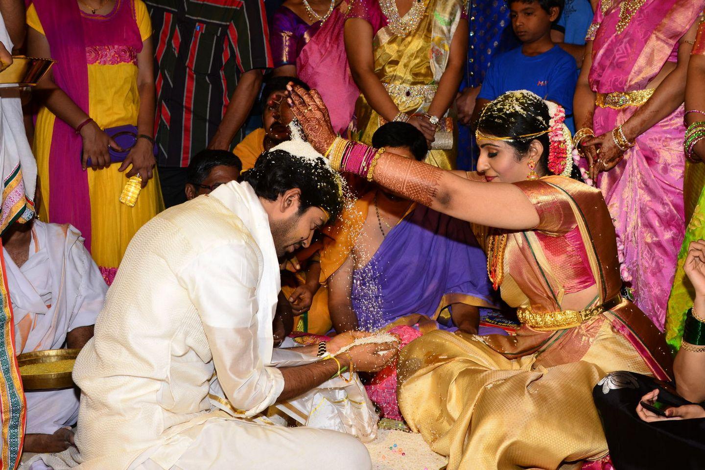 Allari Naresh and Viroopa Marriage Photos