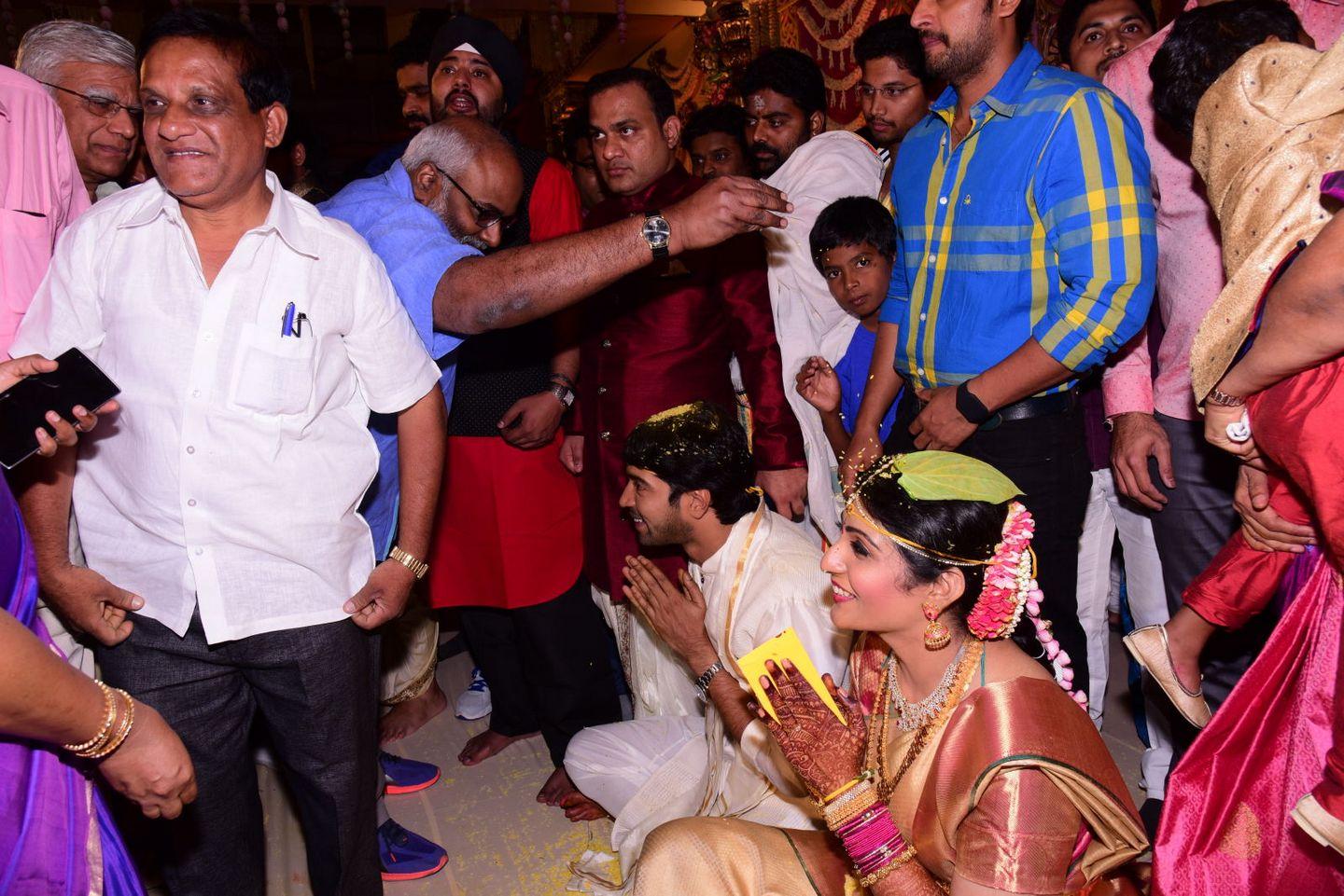 Allari Naresh and Viroopa Wedding Ceremony Photos
