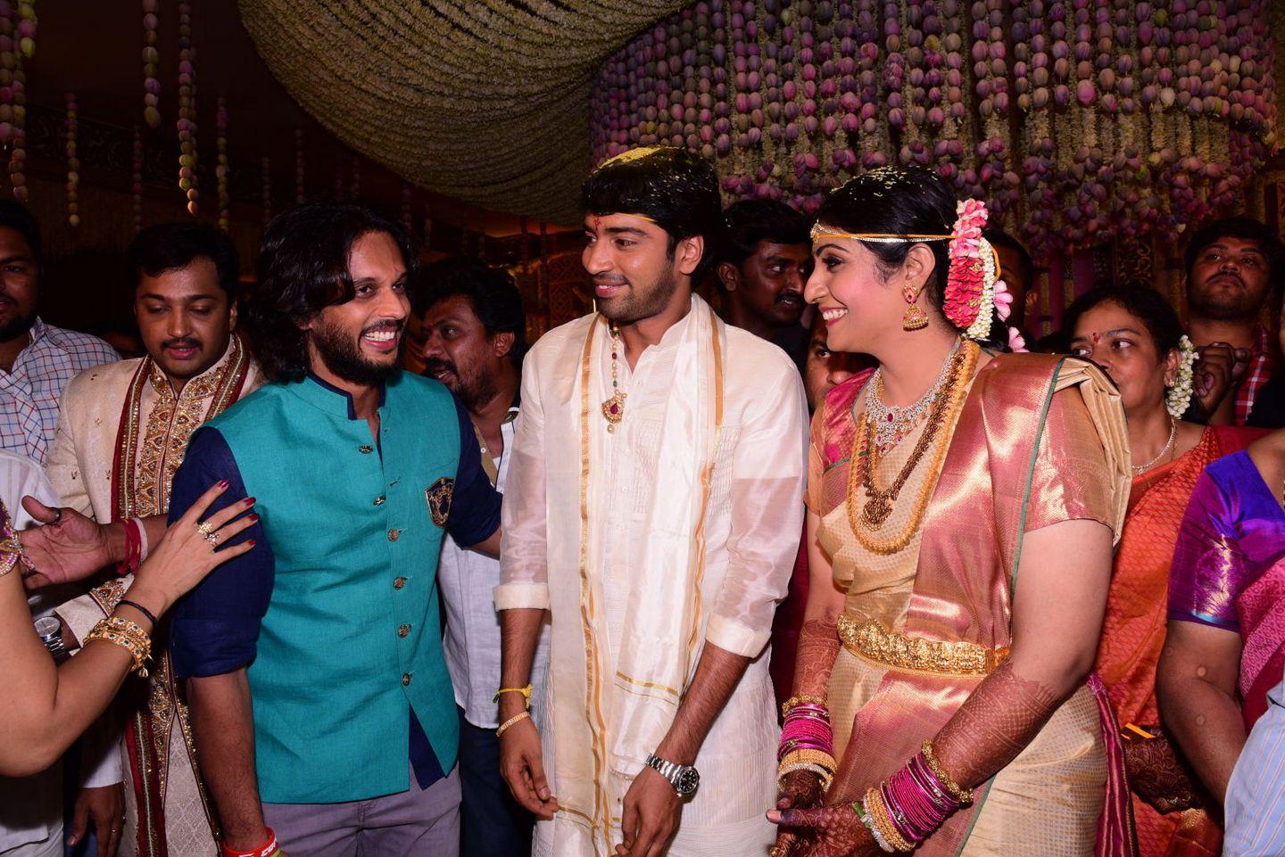 Allari Naresh and Viroopa Wedding Ceremony Photos