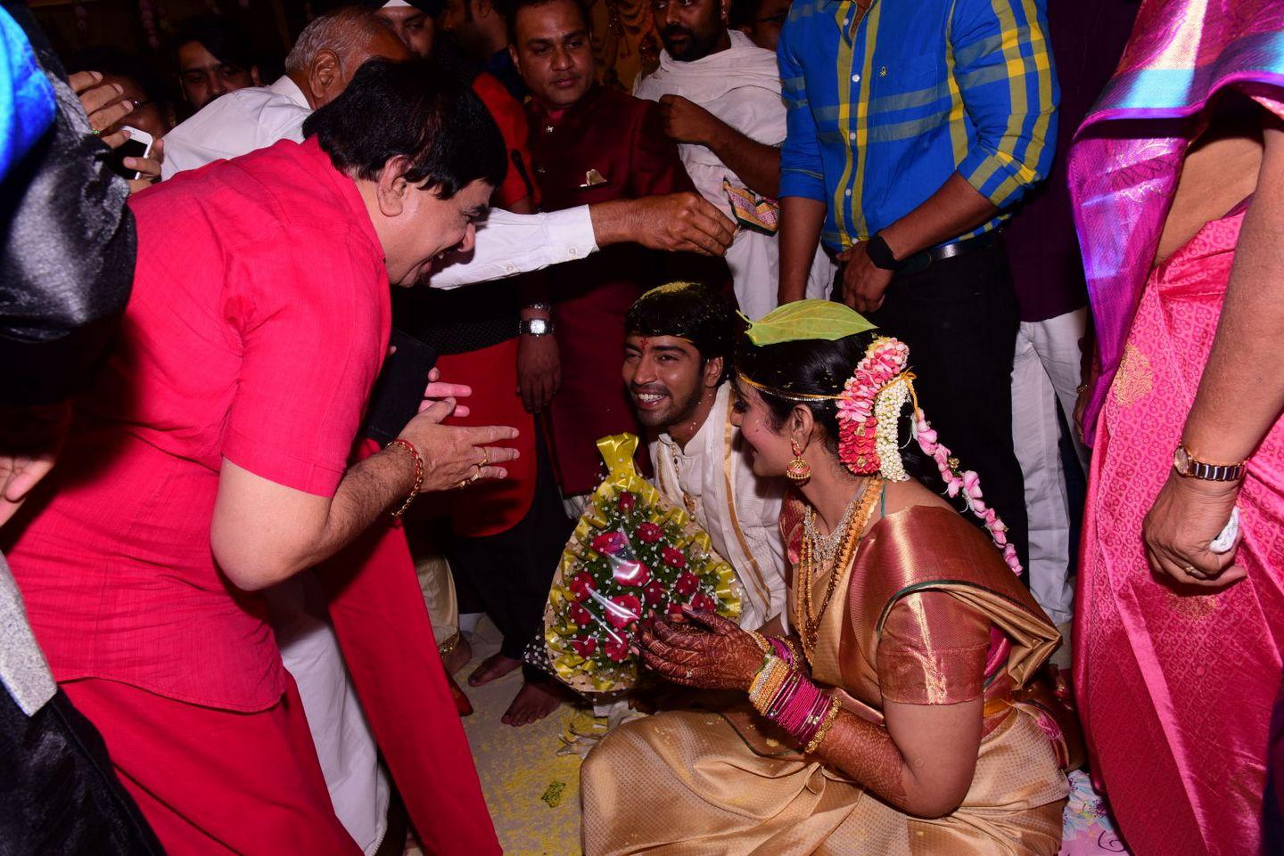 Allari Naresh and Viroopa Wedding Ceremony Photos