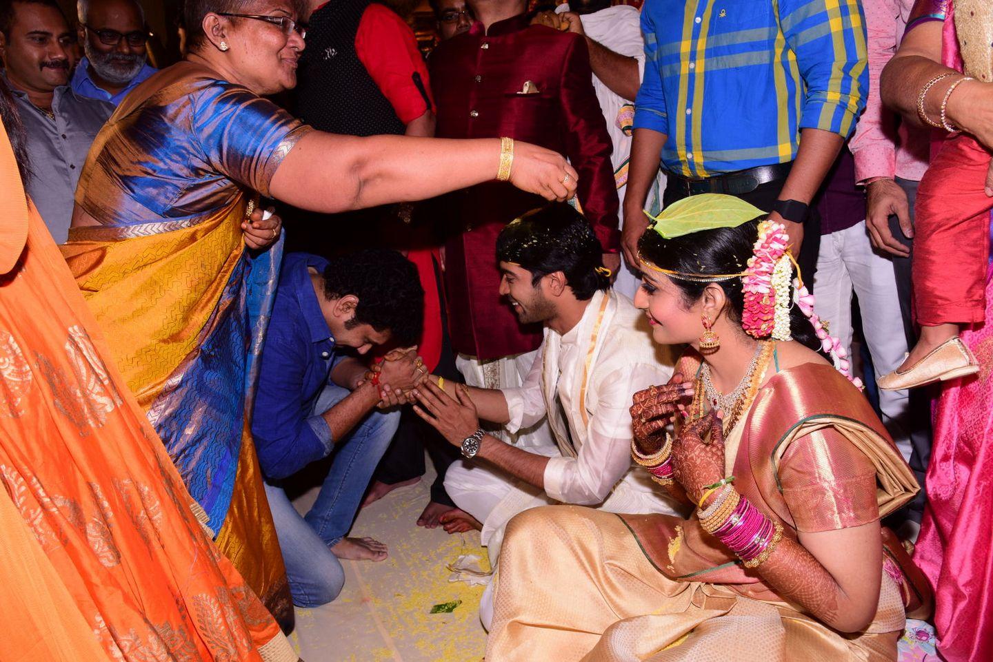 Allari Naresh and Viroopa Wedding Ceremony Photos