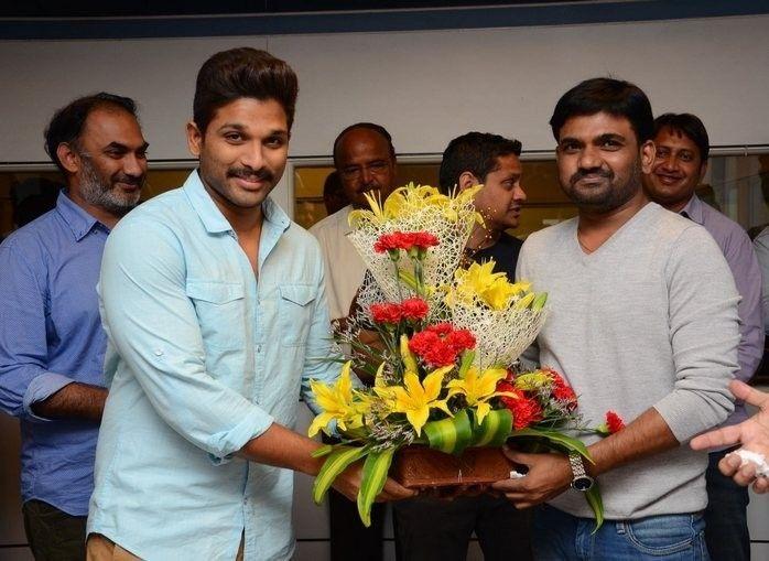 Allu Arjun at Maruthi Birthday Celebrations